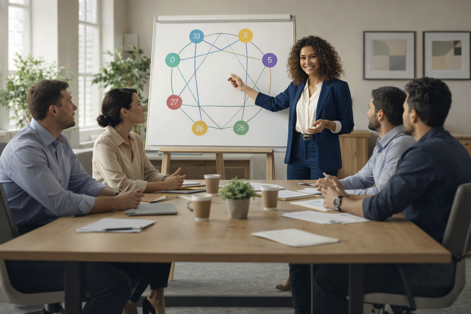 Team Development workshop — Enneagram coaching session